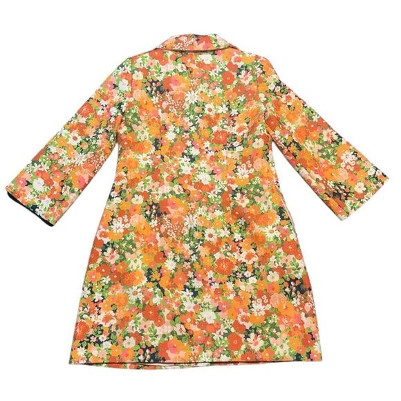 Julie Brown Mod Style Mildred Topper Coat in Bora Bora Size Medium NWT - Picture 4 of 16